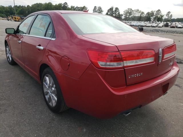 Photo 3 from auction – 2011 LINCOLN MKZ with VIN 3LNHL2GC8BR758978