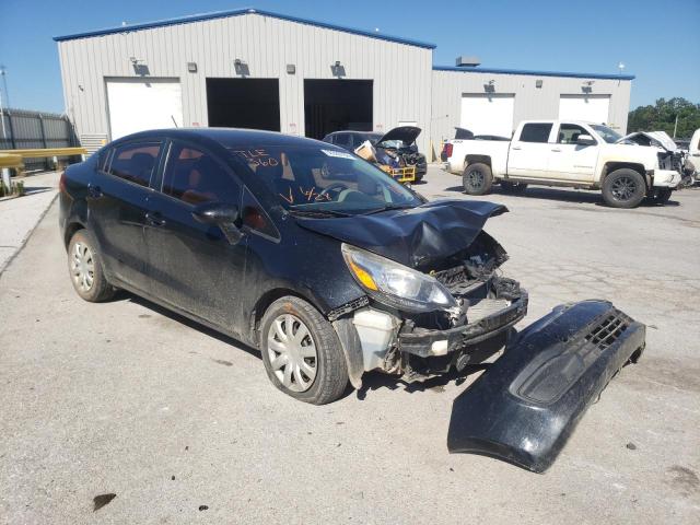 KIA RIO LX 2014 with VIN KNADM4A36E6348411 - Photo from auction