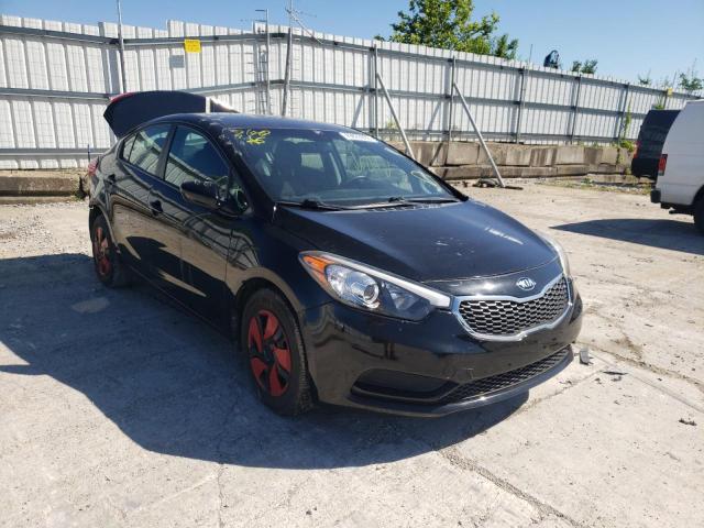 KIA FORTE LX 2014 with VIN KNAFK4A60E5125375 - Photo from auction