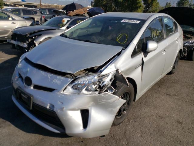 Photo 2 from auction – 2015 TOYOTA PRIUS with VIN JTDKN3DU7F0396428