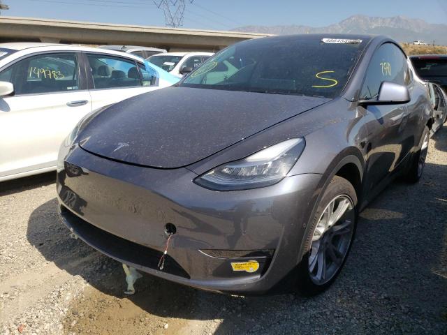 Photo 2 from auction – 2021 TESLA MODEL Y with VIN 5YJYGDEEXMF297151