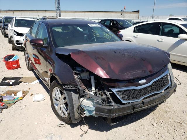 KIA OPTIMA LX 2013 with VIN 5XXGM4A72DG187669 - Photo from auction