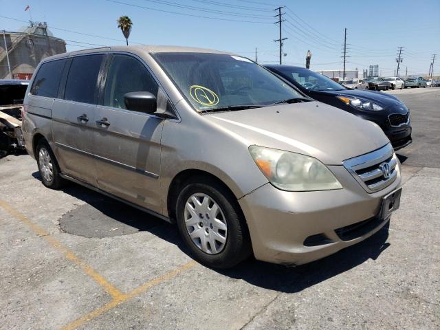 HONDA ODYSSEY LX 2005 with VIN 5FNRL38215B078740 - Photo from auction