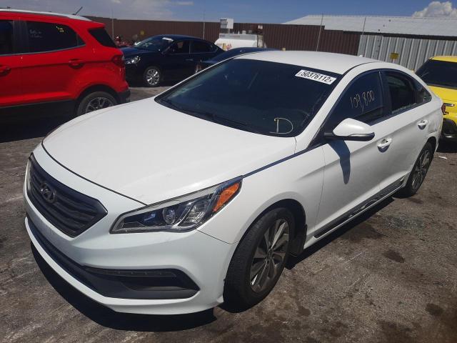 Photo 2 from auction – 2016 HYUNDAI SONATA SPO with VIN 5NPE34AF8GH409254