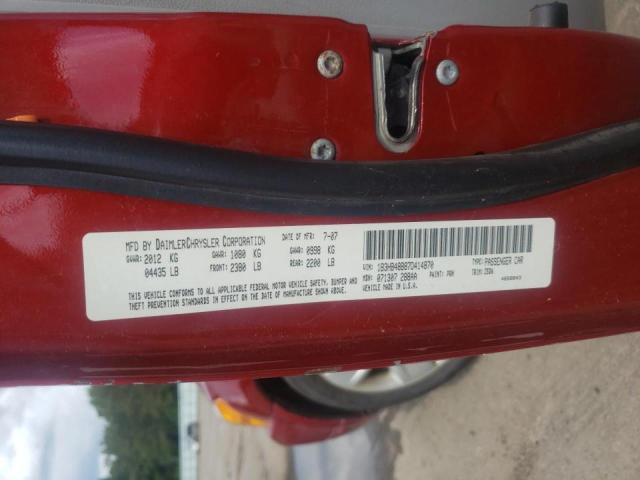 Photo 10 from auction – 2007 DODGE CALIBER with VIN 1B3HB48B87D414870