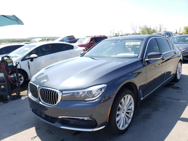 Photo 2 from auction – 2016 BMW 740 I with VIN WBA7E2C53GGD99961