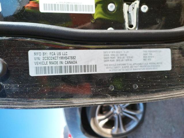Photo 10 from auction – 2021 DODGE CHARGER R/ with VIN 2C3CDXCT1MH547882