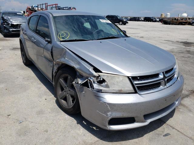 DODGE AVENGER SE 2013 with VIN 1C3CDZAB9DN566743 - Photo from auction