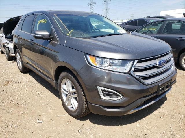 FORD EDGE SEL 2017 with VIN 2FMPK3J97HBC01682 - Photo from auction