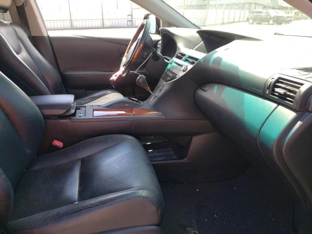 Photo 5 from auction – 2010 LEXUS RX 450 with VIN JTJBC1BA9A2022240