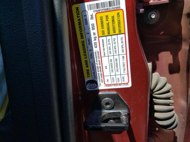Photo 10 from auction – 2014 FORD TAURUS LIM with VIN 1FAHP2F86EG182069