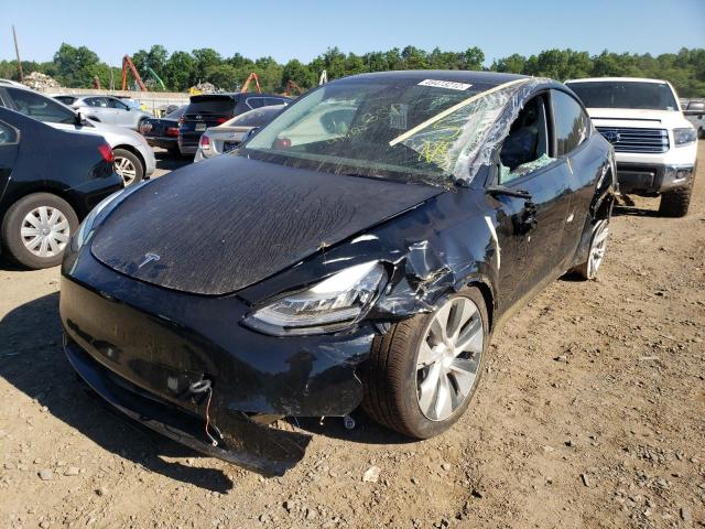 Photo 2 from auction – 2021 TESLA MODEL Y with VIN 5YJYGDEE3MF244016