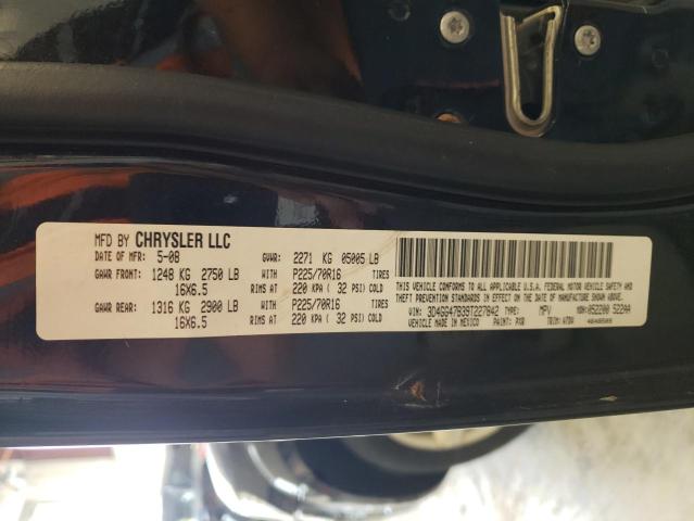 Photo 10 from auction – 2009 DODGE JOURNEY SE with VIN 3D4GG47B39T227842
