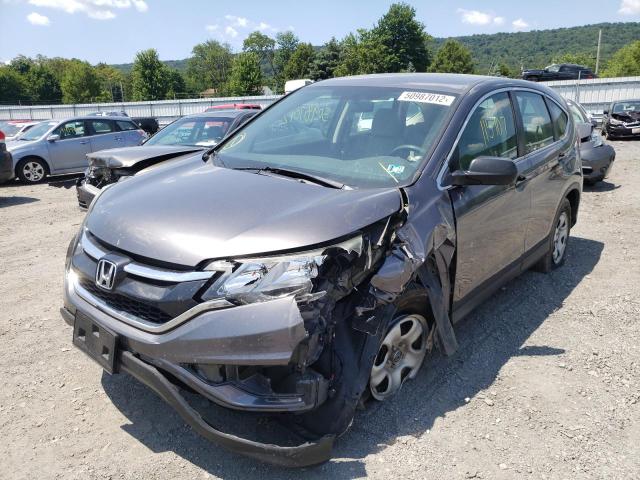 Photo 2 from auction – 2015 HONDA CR-V LX with VIN 5J6RM4H39FL085312