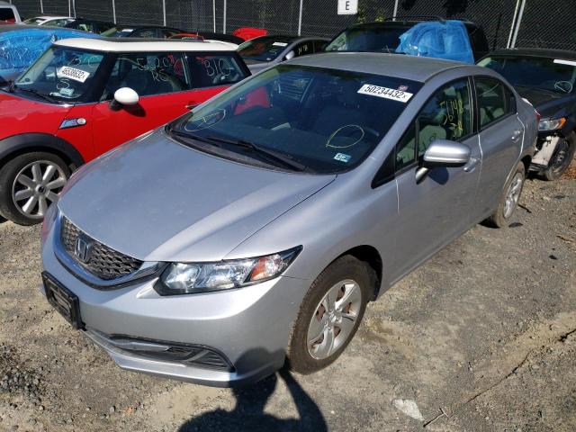 Photo 2 from auction – 2014 HONDA CIVIC LX with VIN 19XFB2F53EE031650