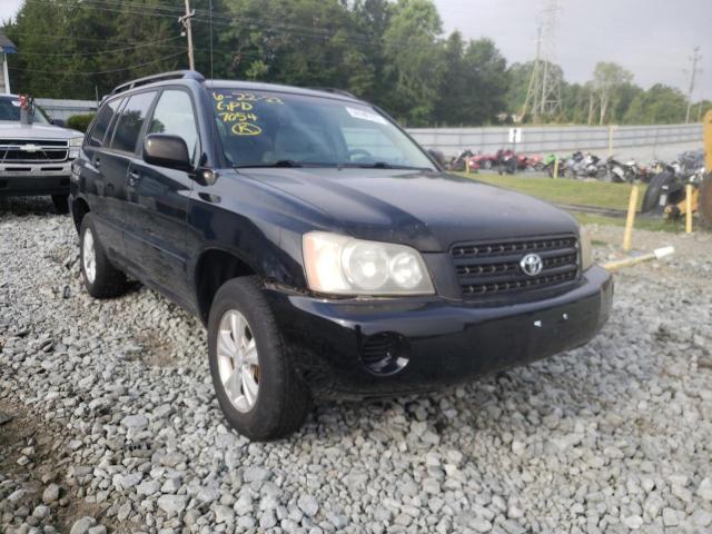 TOYOTA HIGHLANDER 2002 с VIN JTEHF21A120087054 - Фото с аукциона