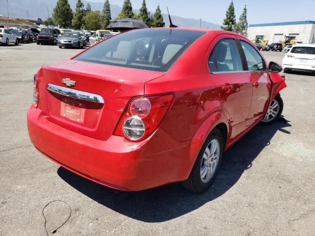 Photo 4 from auction – 2013 CHEVROLET SONIC LT with VIN 1G1JC5SH5D4100291