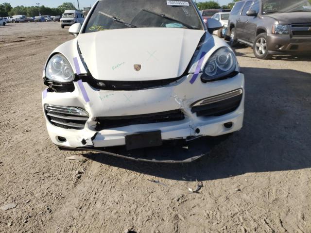 Photo 9 from auction – 2011 PORSCHE CAYENNE S with VIN WP1AB2A29BLA43553