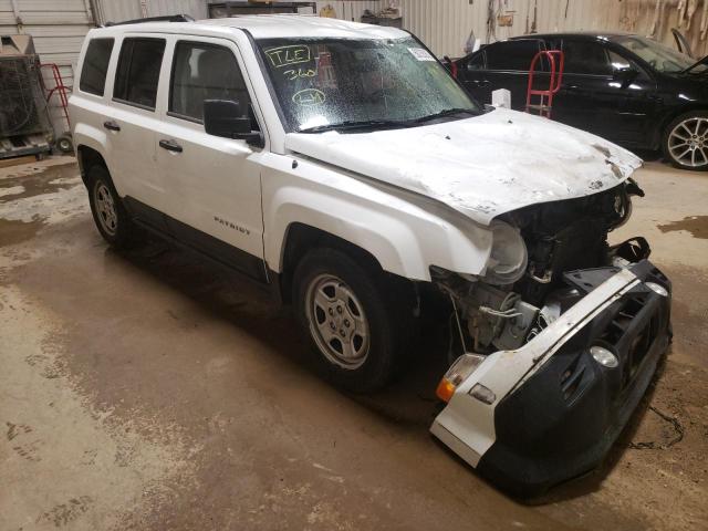 Photo 1 from auction – 2013 JEEP PATRIOT SP with VIN 1C4NJPBA7DD260217
