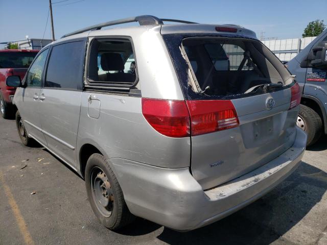 Photo 3 from auction – 2005 TOYOTA SIENNA CE with VIN 5TDZA23C95S232848