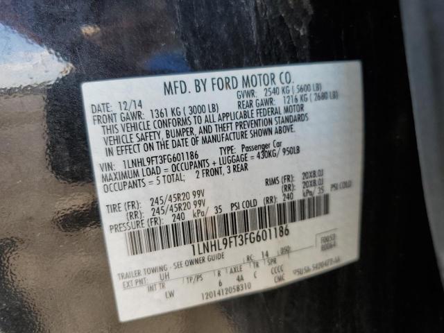Photo 10 from auction – 2015 LINCOLN MKS with VIN 1LNHL9FT3FG601186