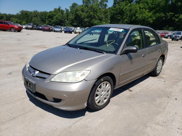 Photo 2 from auction – 2004 HONDA CIVIC LX with VIN 2HGES16594H518099