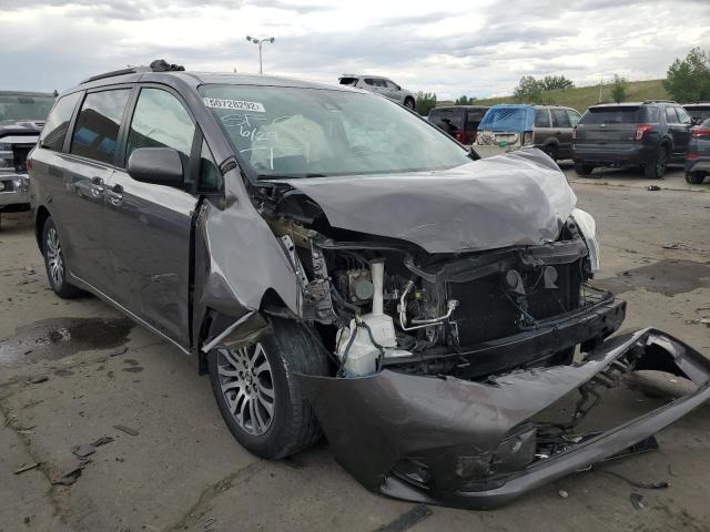 TOYOTA SIENNA 2018 with VIN 5TDYZ3DC0JS933829 - Photo from auction