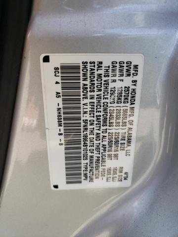 Photo 10 from auction – 2004 HONDA ODYSSEY EX with VIN 5FNRL18964B101025