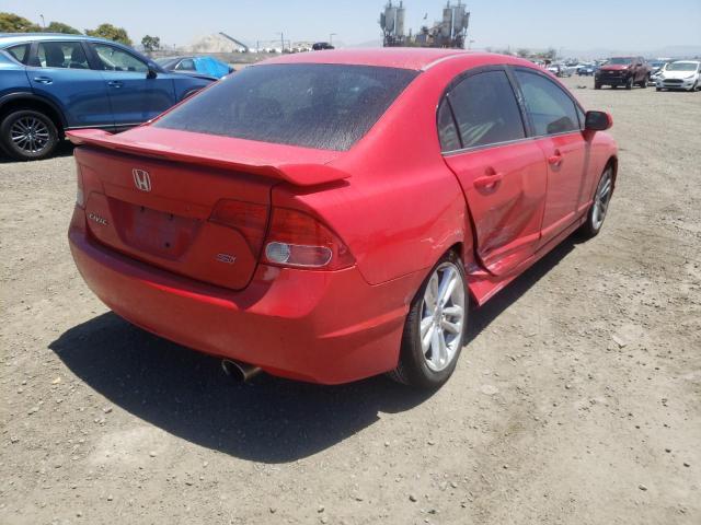 Photo 4 from auction – 2007 HONDA CIVIC SI with VIN 2HGFA555X7H715500