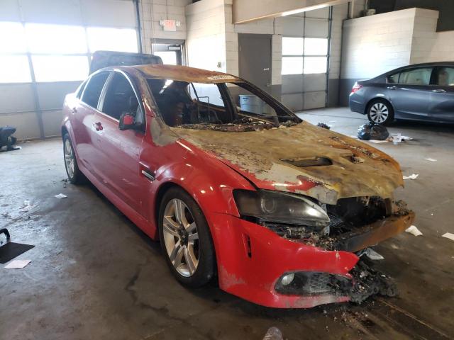 PONTIAC G8 2008 with VIN 6G2ER577X8L129490 - Photo from auction