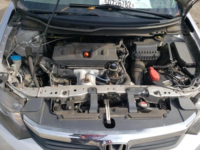 Photo 7 from auction – 2012 HONDA CIVIC LX with VIN 19XFB2F5XCE103005