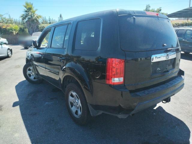 Photo 3 from auction – 2010 HONDA PILOT LX with VIN 5FNYF3H2XAB019036