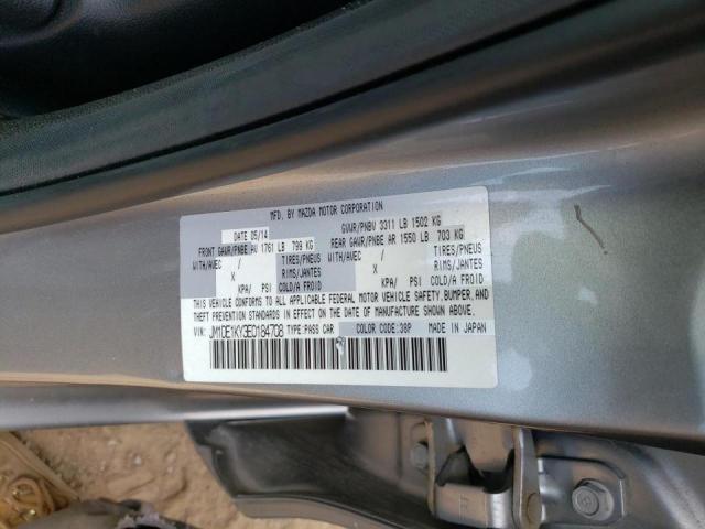 Photo 10 from auction – 2014 MAZDA MAZDA2 SPO with VIN JM1DE1KY3E0184708