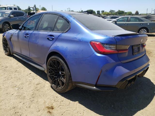 Photo 3 from auction – 2021 BMW M3 COMPETI with VIN WBS33AY01MFL00141