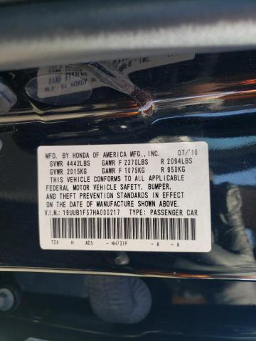 Photo 10 from auction – 2017 ACURA TLX TECH with VIN 19UUB1F57HA000217