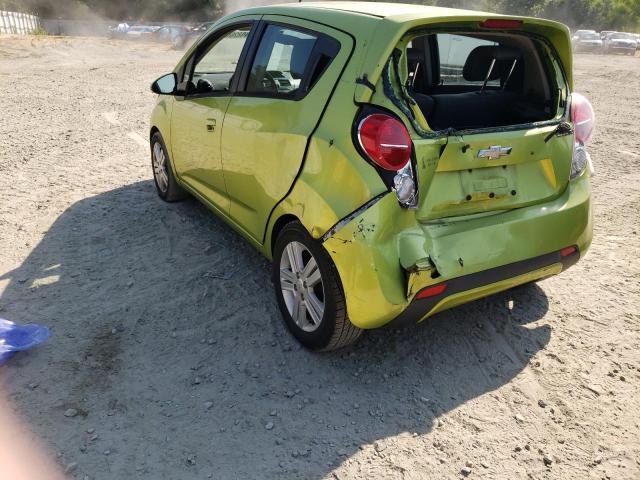Photo 3 from auction – 2013 CHEVROLET SPARK LS with VIN KL8CB6S99DC585132