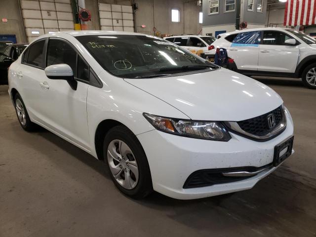 HONDA CIVIC LX 2014 with VIN 19XFB2F54EE002822 - Photo from auction