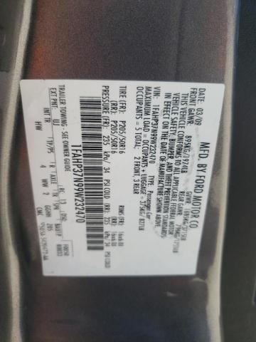 Photo 10 from auction – 2009 FORD FOCUS SEL with VIN 1FAHP37N99W232470