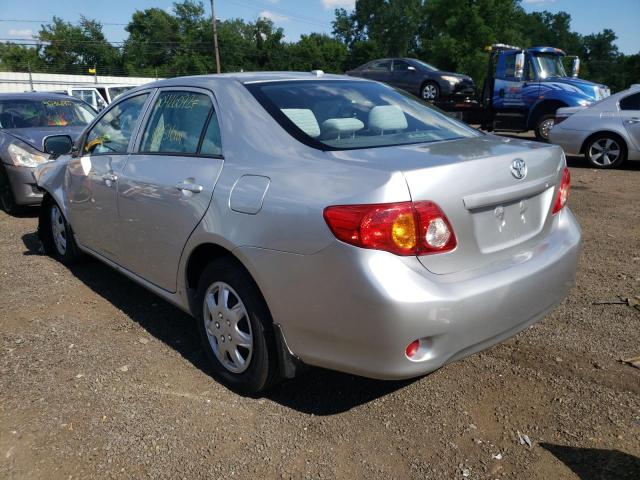 Photo 3 from auction – 2009 TOYOTA COROLLA BA with VIN JTDBL40E99J032830