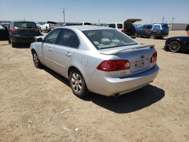 Photo 3 from auction – 2006 KIA OPTIMA LX with VIN KNAGE124065036799