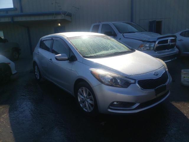 KIA FORTE EX 2014 with VIN KNAFX5A89E5239125 - Photo from auction