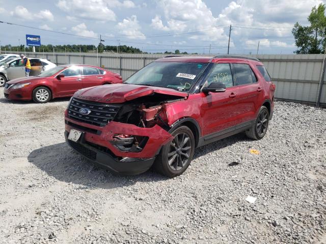 Photo 2 from auction – 2017 FORD EXPLORER X with VIN 1FM5K7D82HGB60162