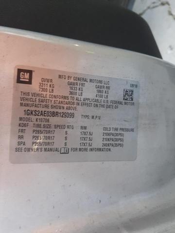 Photo 10 from auction – 2011 GMC YUKON SLE with VIN 1GKS2AE03BR129399