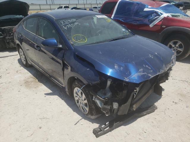 HYUNDAI ELANTRA SE 2019 with VIN 5NPD74LF2KH457600 - Photo from auction