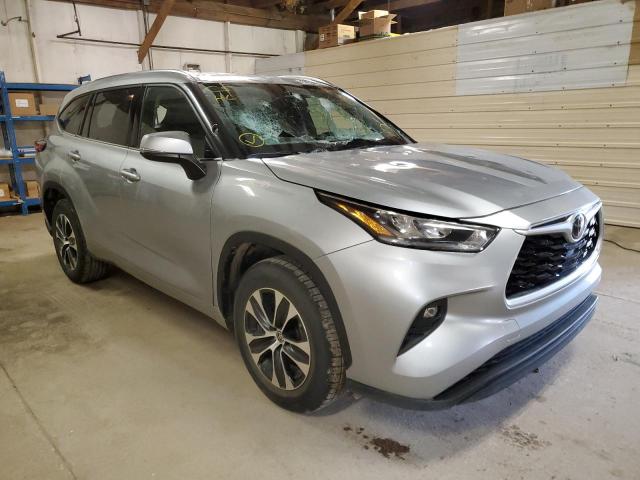 Photo 1 from auction – 2020 TOYOTA HIGHLANDER with VIN 5TDGZRAH1LS505348