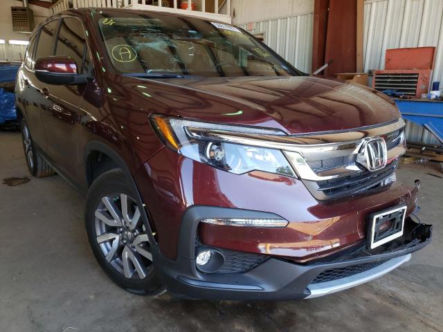Photo 1 from auction – 2021 HONDA PILOT EXL with VIN 5FNYF5H56MB007394
