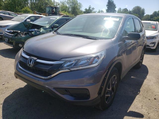 Photo 2 from auction – 2016 HONDA CR-V SE with VIN 2HKRM3H40GH521382
