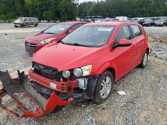 Photo 2 from auction – 2015 CHEVROLET SONIC LT with VIN 1G1JC6SH8F4193218