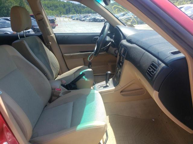 Photo 5 from auction – 2005 SUBARU FORESTER 2 with VIN JF1SG63665H738763