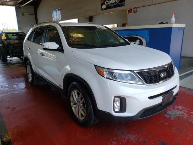 KIA SORENTO LX 2015 with VIN 5XYKTDA66FG640050 - Photo from auction